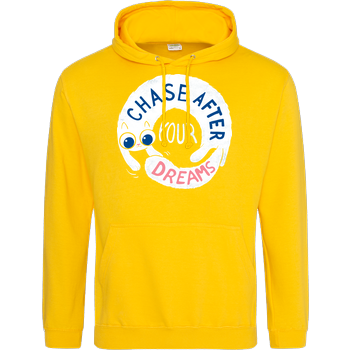 Chase after your Dreams JH Hoodie - Gelb