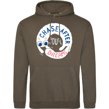 Chase after your Dreams JH Hoodie - Khaki