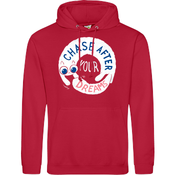 Chase after your Dreams JH Hoodie - red