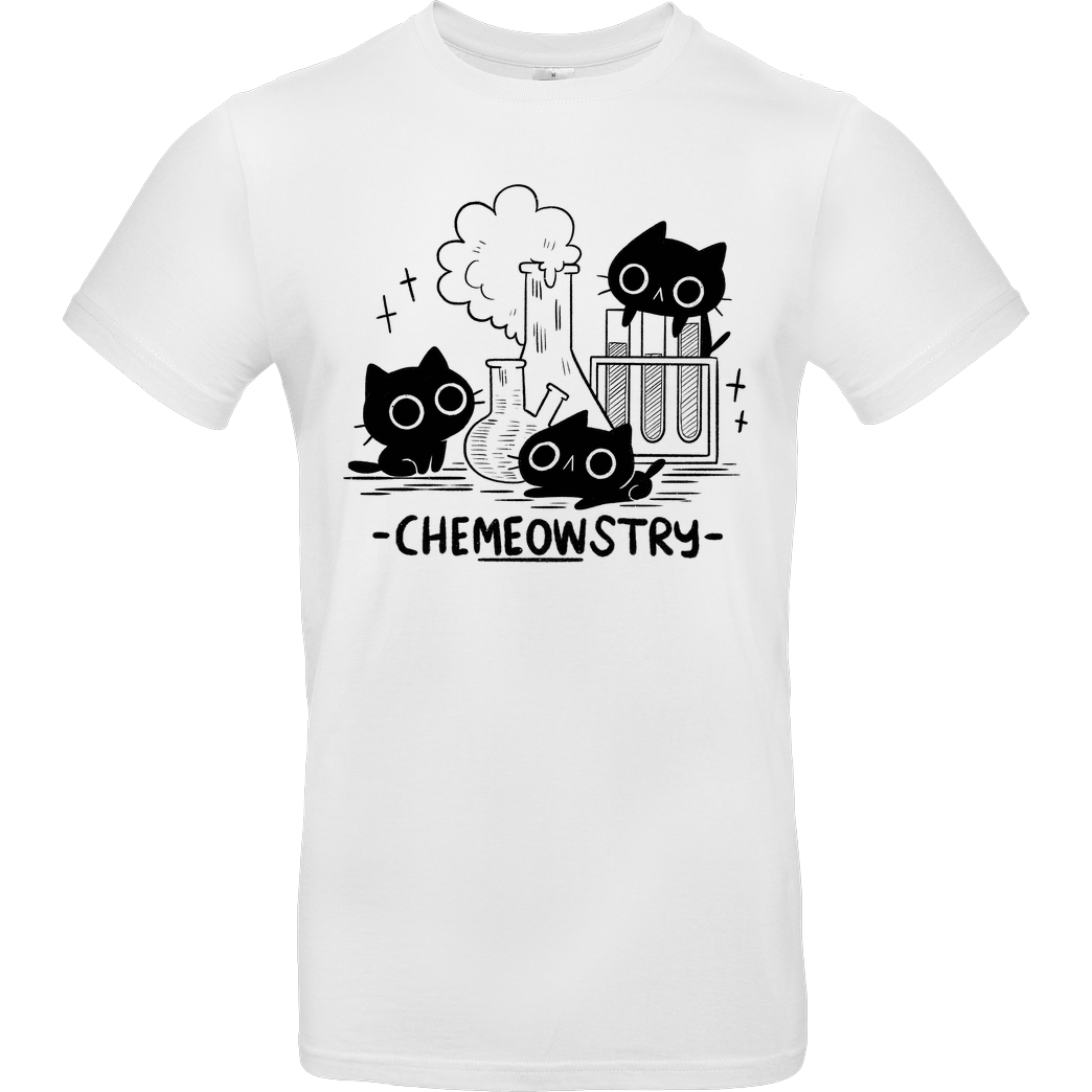 TaylorRoss1 Chemeowstry T-Shirt B&C EXACT 190 -  White
