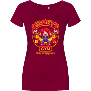 Chucky's Gym Girlshirt berry
