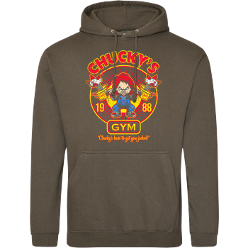 Chucky's Gym JH Hoodie - Khaki