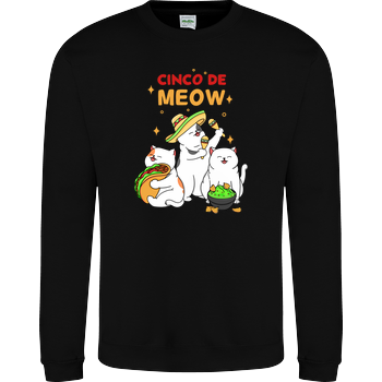 Cinco De Meow JH Sweatshirt - Schwarz