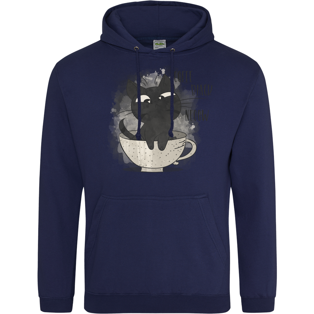 Blackmoon Coffee! Black! Now! Sweatshirt JH Hoodie - Navy