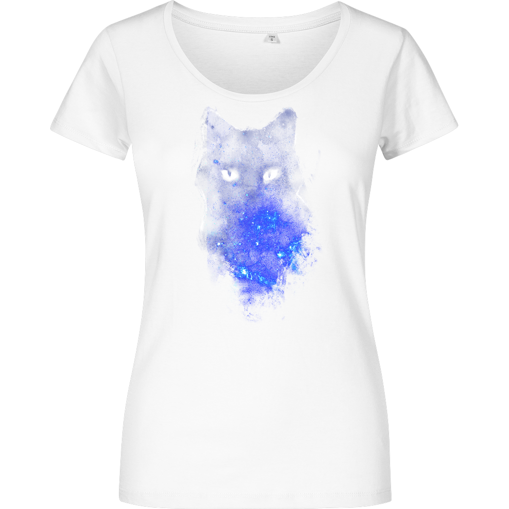 BlancaVidal Constellation eyes T-Shirt Girlshirt weiss