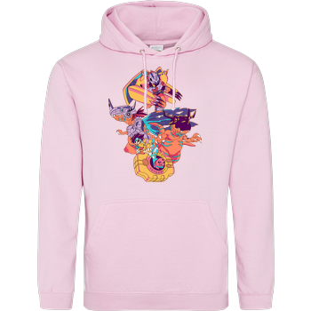 Courage JH Hoodie - Rosa