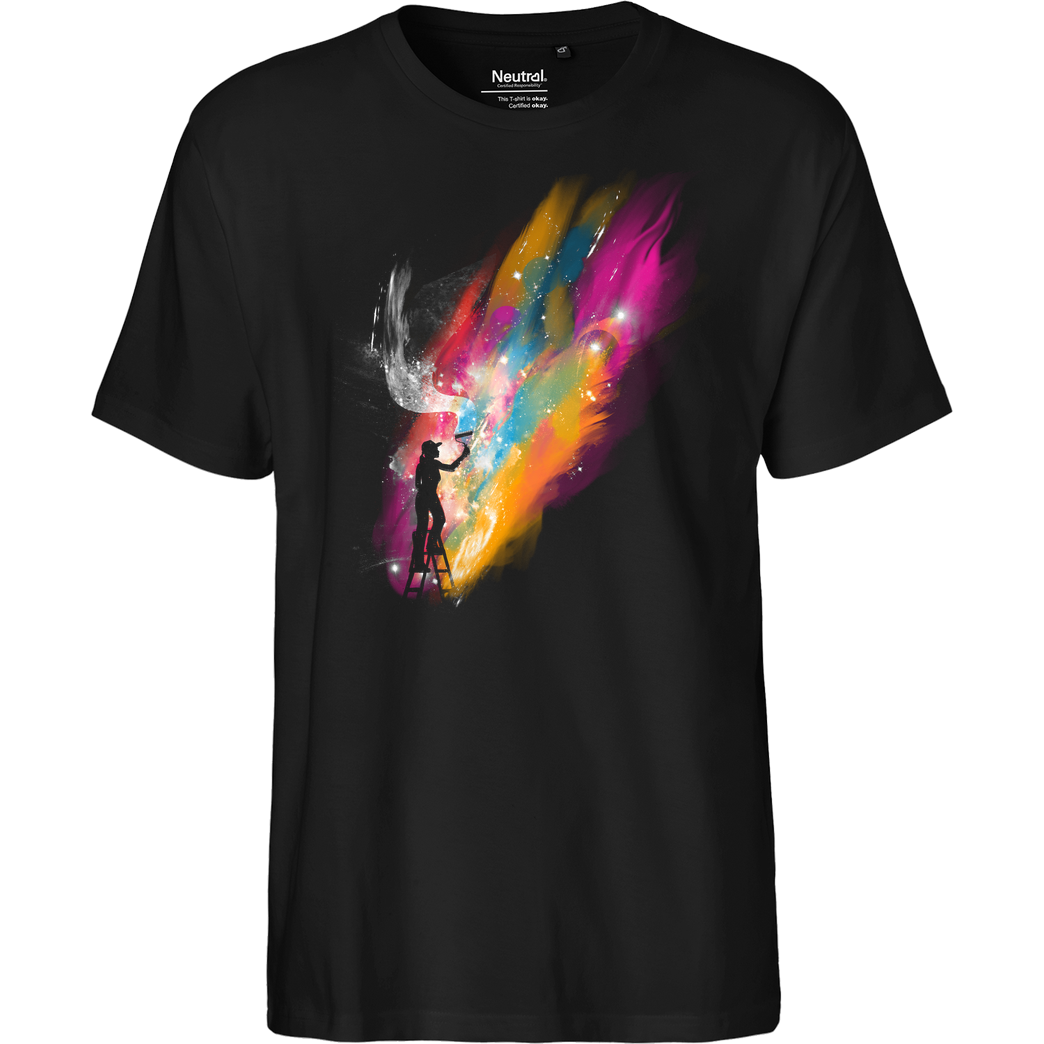 kharmazero Creative Space T-Shirt Fairtrade T-Shirt - black