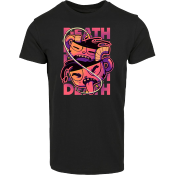 CupDEATH House Brand T-Shirt - Black