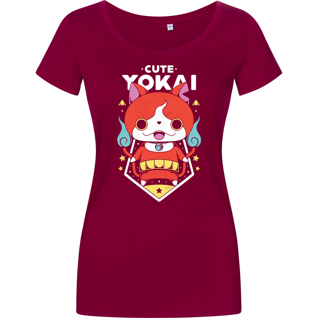 AlundrART Cute Yokai T-Shirt Girlshirt berry