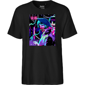 Cyber Death Geisha Fairtrade T-Shirt - black