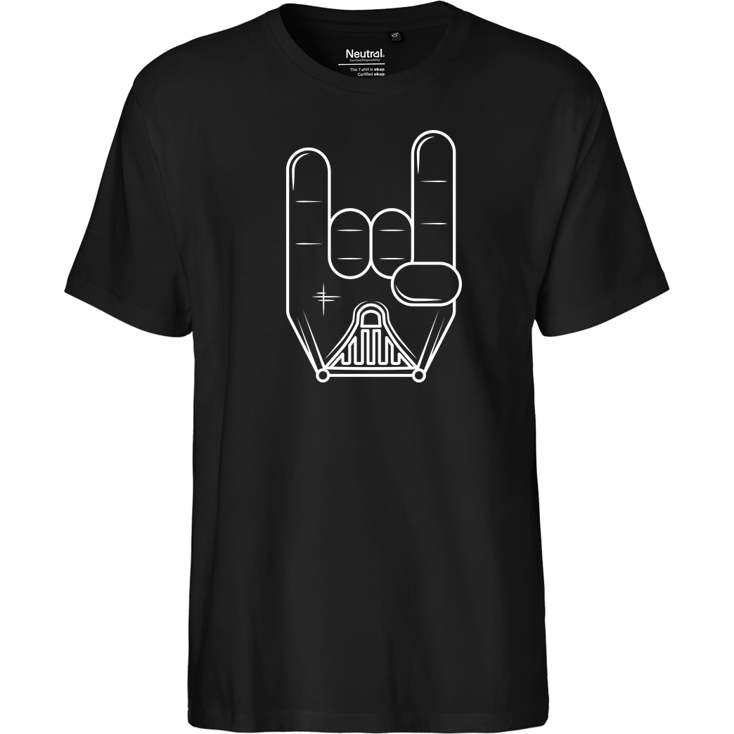 Rocketman dark rock T-Shirt Fairtrade T-Shirt - black
