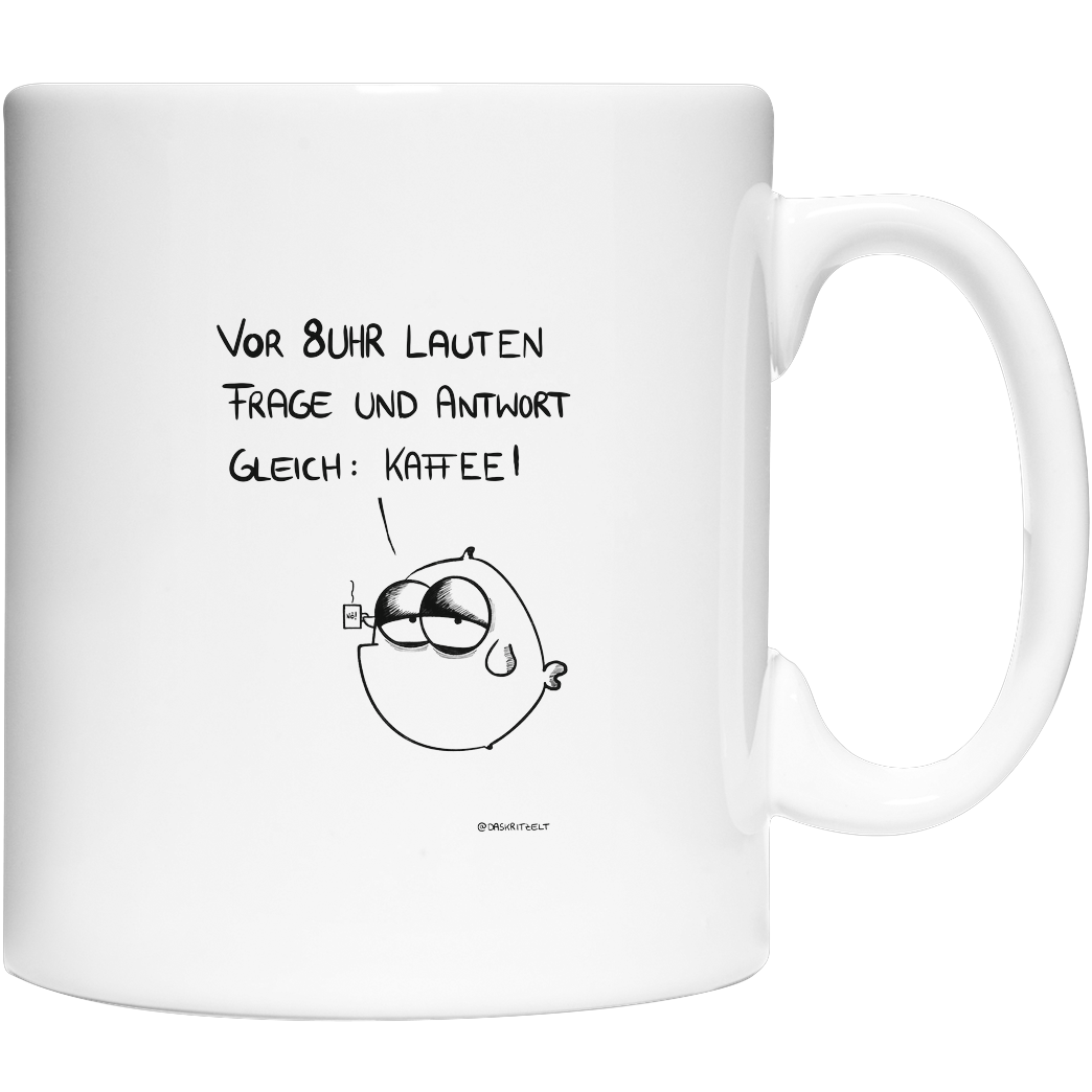 Daskritzelt DasKritzelt - KAFFEE Sonstiges Coffee Mug