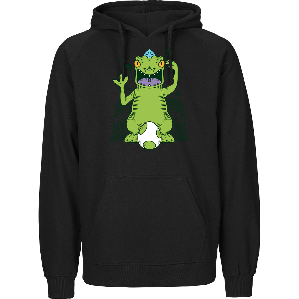 AlundrART Dinosaur's Island Sweatshirt Fairtrade Hoodie