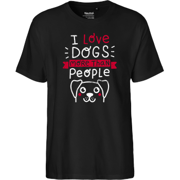 doglover Fairtrade T-Shirt - black