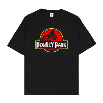 Donkey Park Oversize T-Shirt - Black