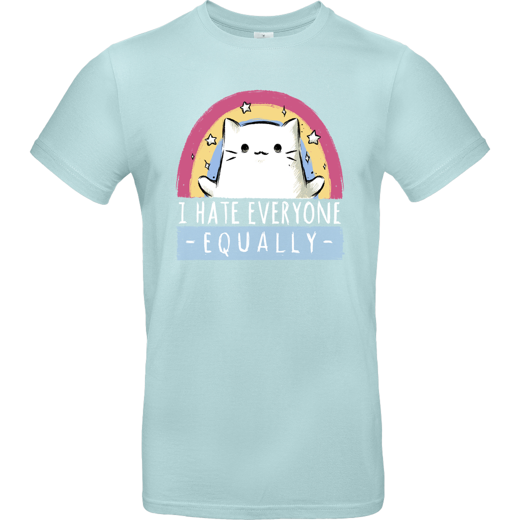xMorfina Equal Hate T-Shirt B&C EXACT 190 - Mint