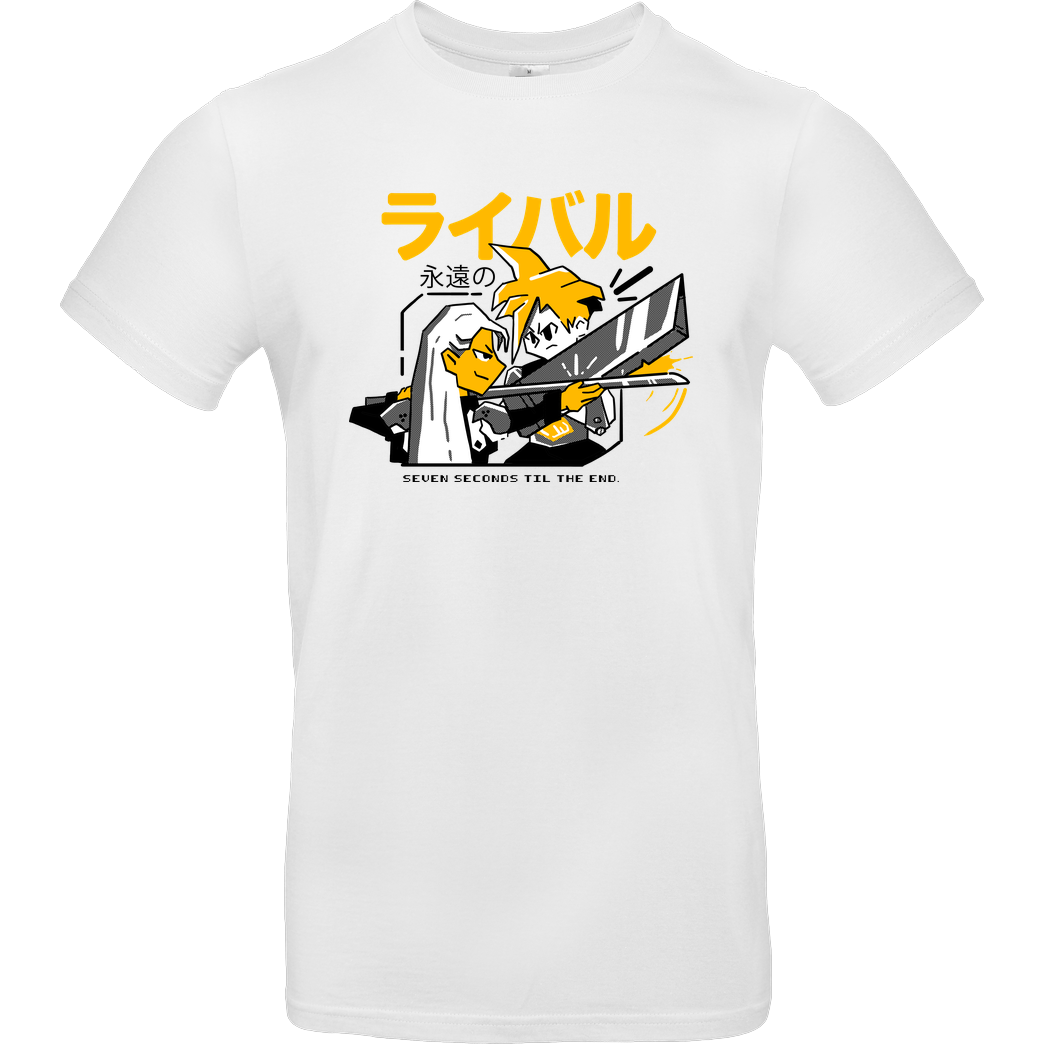 sketchdemao Eternal Rivals T-Shirt B&C EXACT 190 -  White