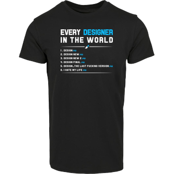 EveryDesigner.PSD House Brand T-Shirt - Black
