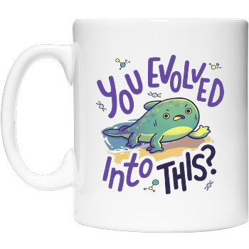 Evolution went wrong Coffee Mug