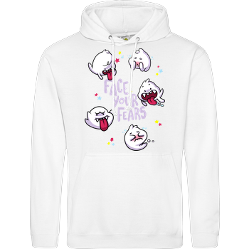 Face Your Fears JH Hoodie - Weiß