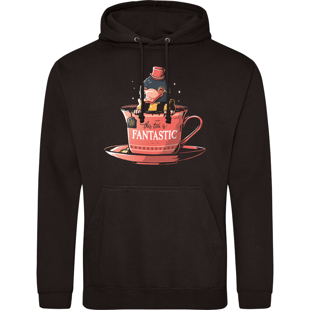 EduEly Fantastic Tea Sweatshirt JH Hoodie - Schwarz
