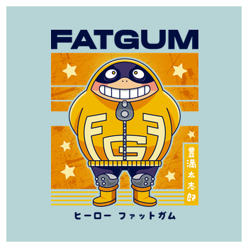 Fatgum Art Print Square mint