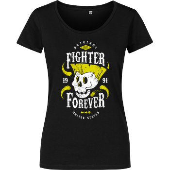 Fighter Forever - Guile Girlshirt schwarz