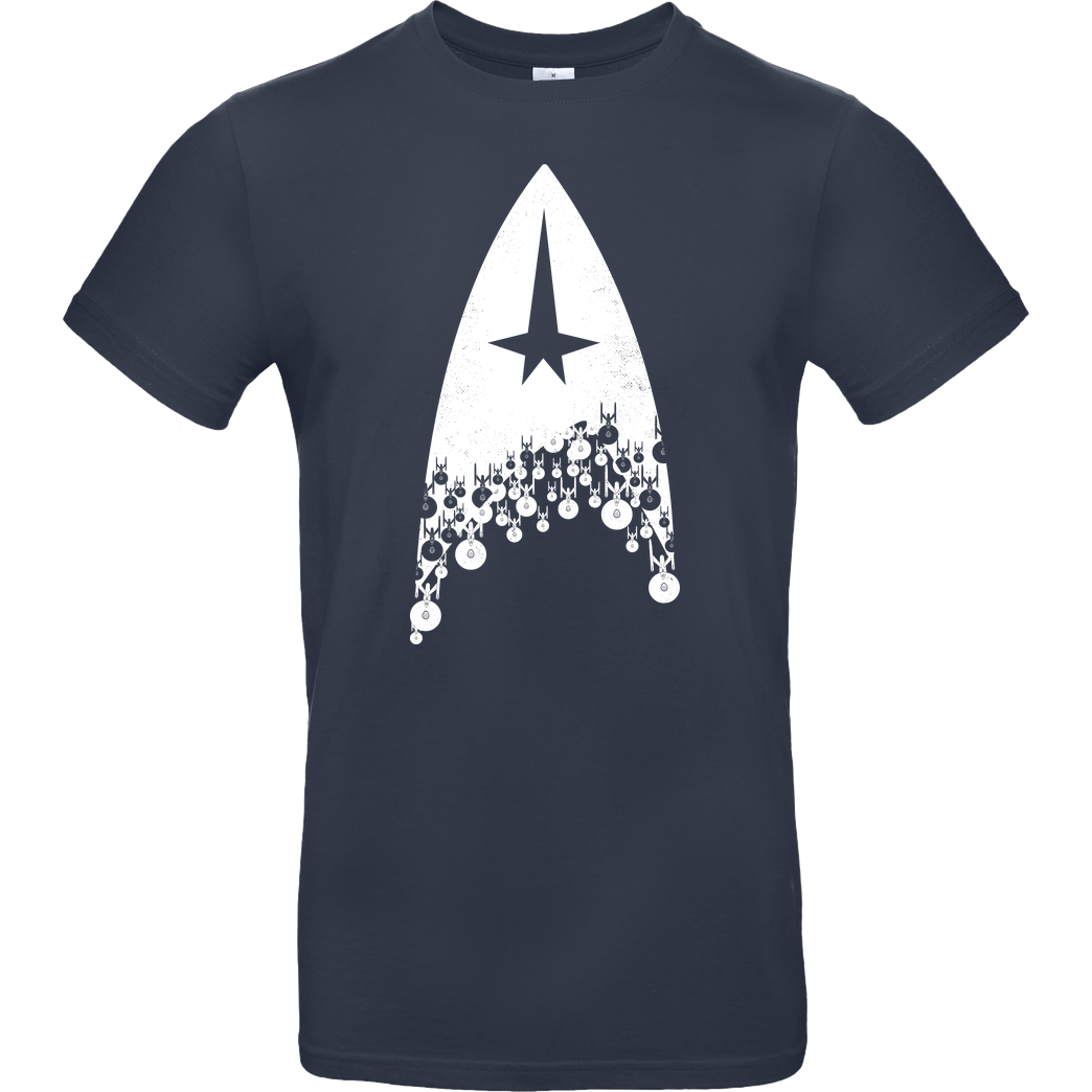 Rocketman Fleet T-Shirt B&C EXACT 190 - Navy