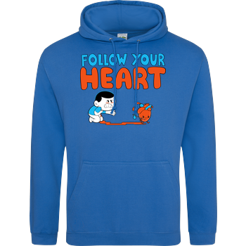 Follow Your Heart JH Hoodie - Sapphire Blue
