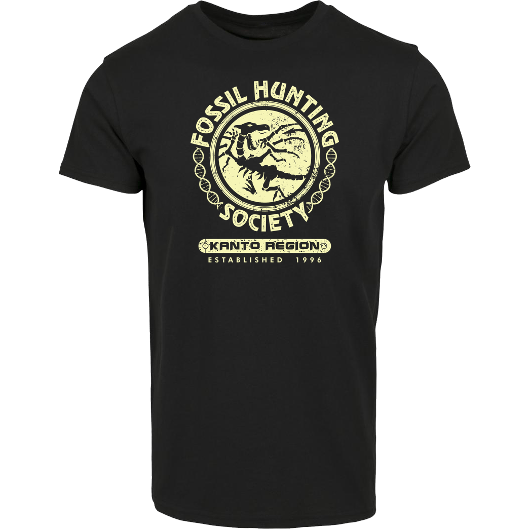 DCLawrence Fossil Hunting Society T-Shirt House Brand T-Shirt - Black