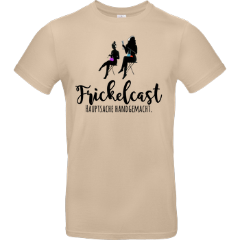 Frickelcast - Logo B&C EXACT 190 - Sand