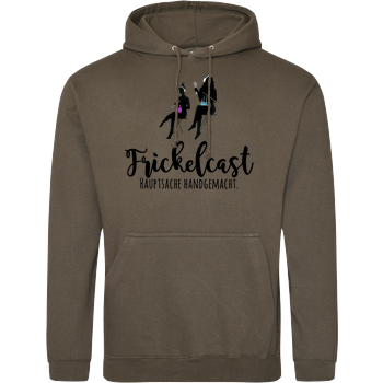 Frickelcast - Logo JH Hoodie - Khaki
