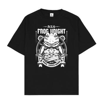Frog Oversize T-Shirt - Black