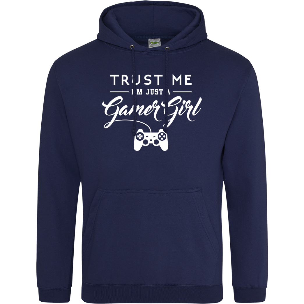 Geek Revolution Gamer Girl Sweatshirt JH Hoodie - Navy