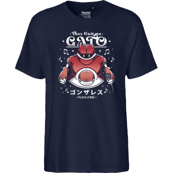 Gato Fairtrade T-Shirt - navy