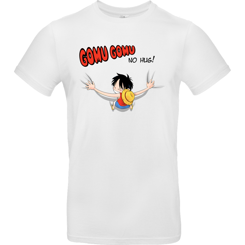 PsychoDelicia Gomu Gomu T-Shirt B&C EXACT 190 -  White