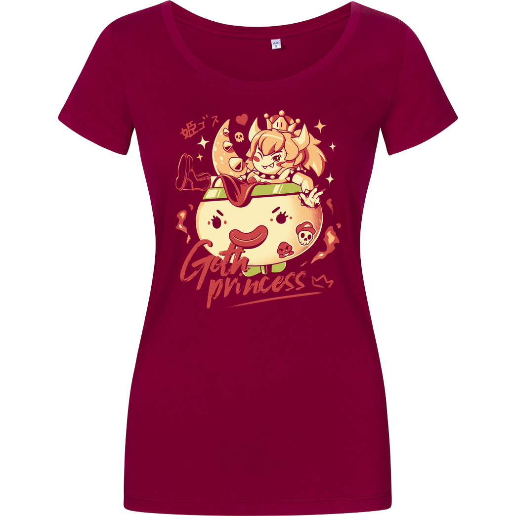 Ilustrata Goth Princess T-Shirt Girlshirt berry