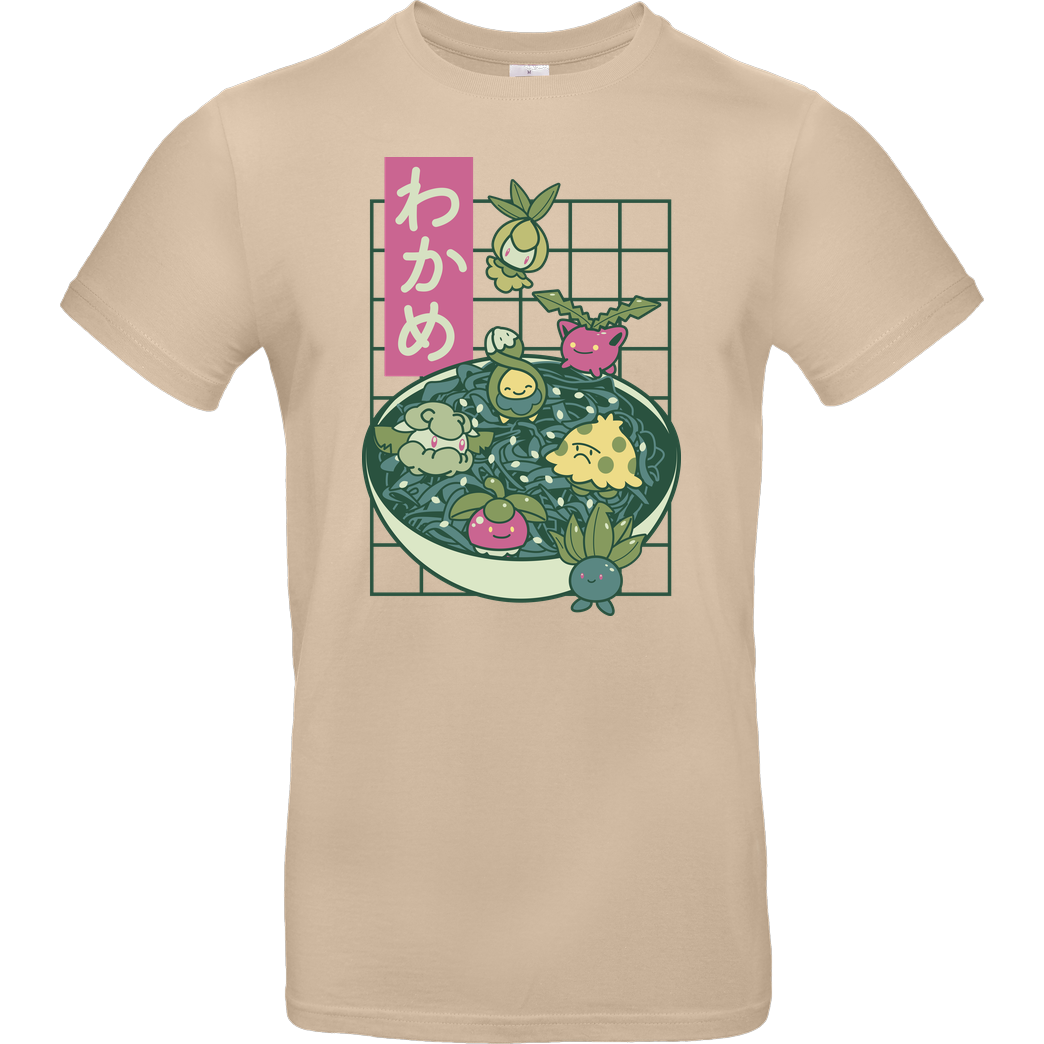 Domichan Green Wakame T-Shirt B&C EXACT 190 - Sand