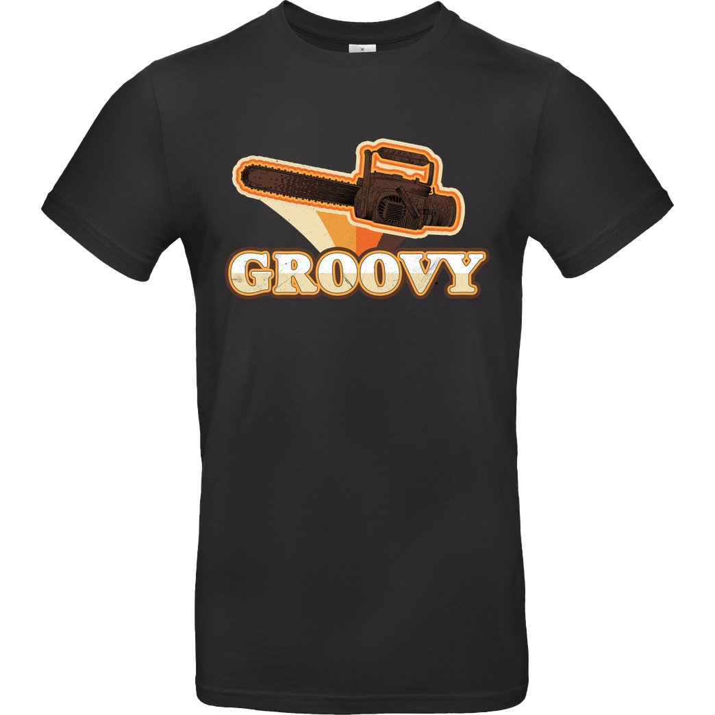 Rocketman Groovy Tools T-Shirt B&C EXACT 190 - Black
