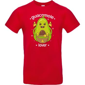 Guacamole Lover B&C EXACT 190 - Red