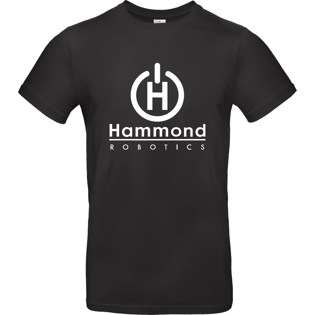 3dsupply Original Hammond Robotics T-Shirt B&C EXACT 190 - Black