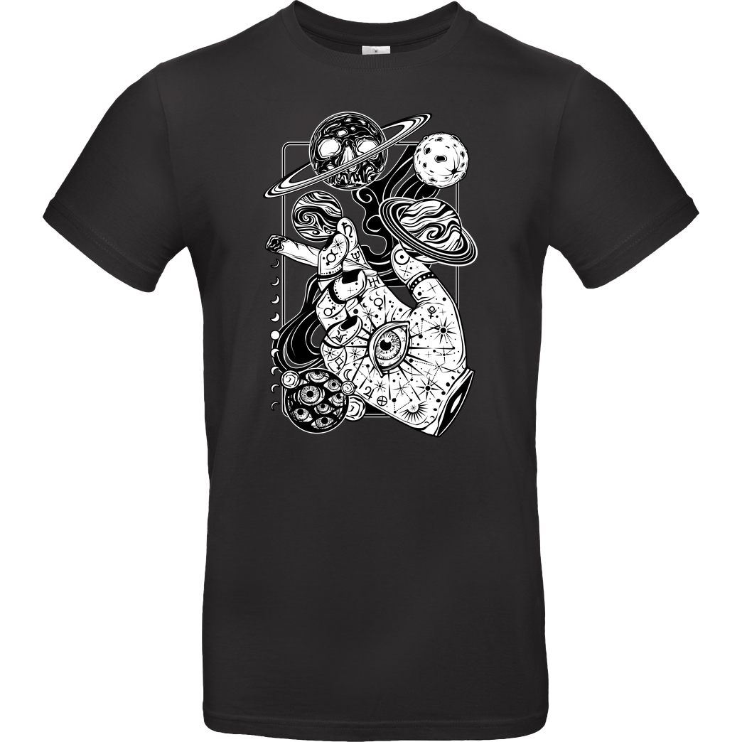 vonKowen Hand of Creation T-Shirt B&C EXACT 190 - Black