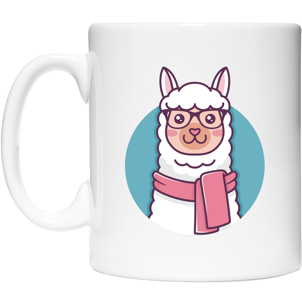 AlundrART Hipster Llama Sonstiges Coffee Mug