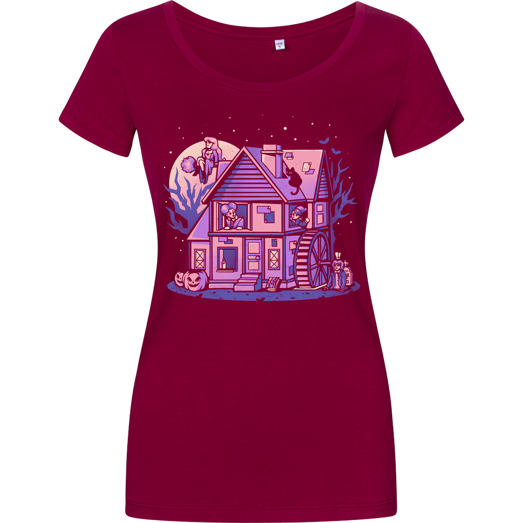 EduEly Hocus Pocus House T-Shirt Girlshirt berry