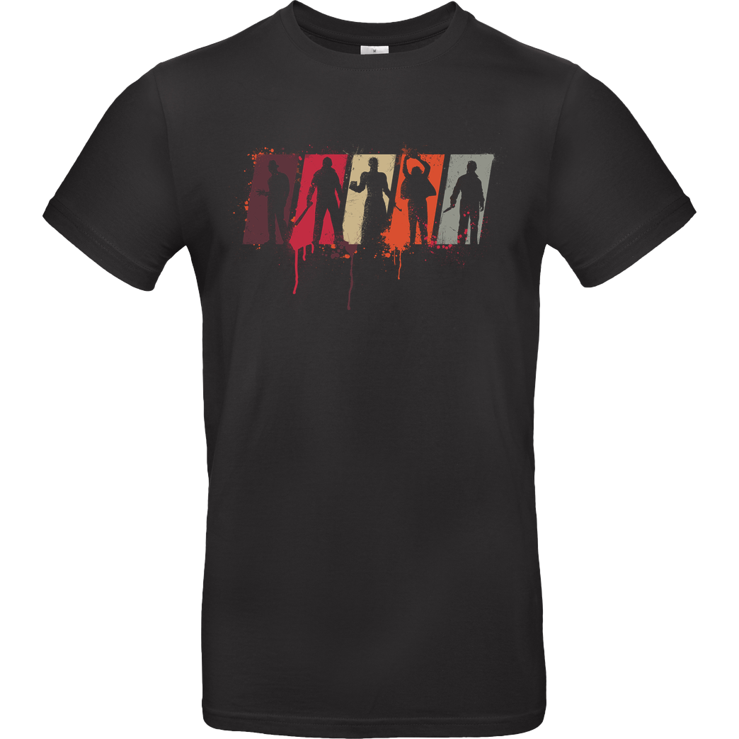 Rocketman Horror Souls T-Shirt B&C EXACT 190 - Black