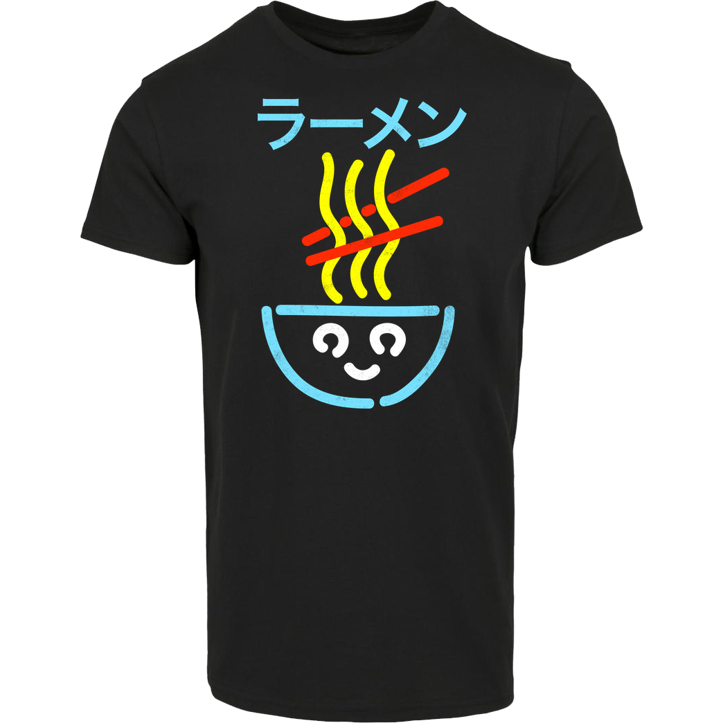 Rocketman Hot Noodles T-Shirt House Brand T-Shirt - Black