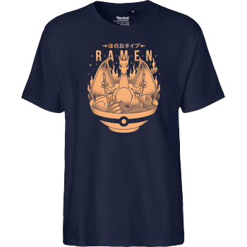 Hot Ramen Fairtrade T-Shirt - navy