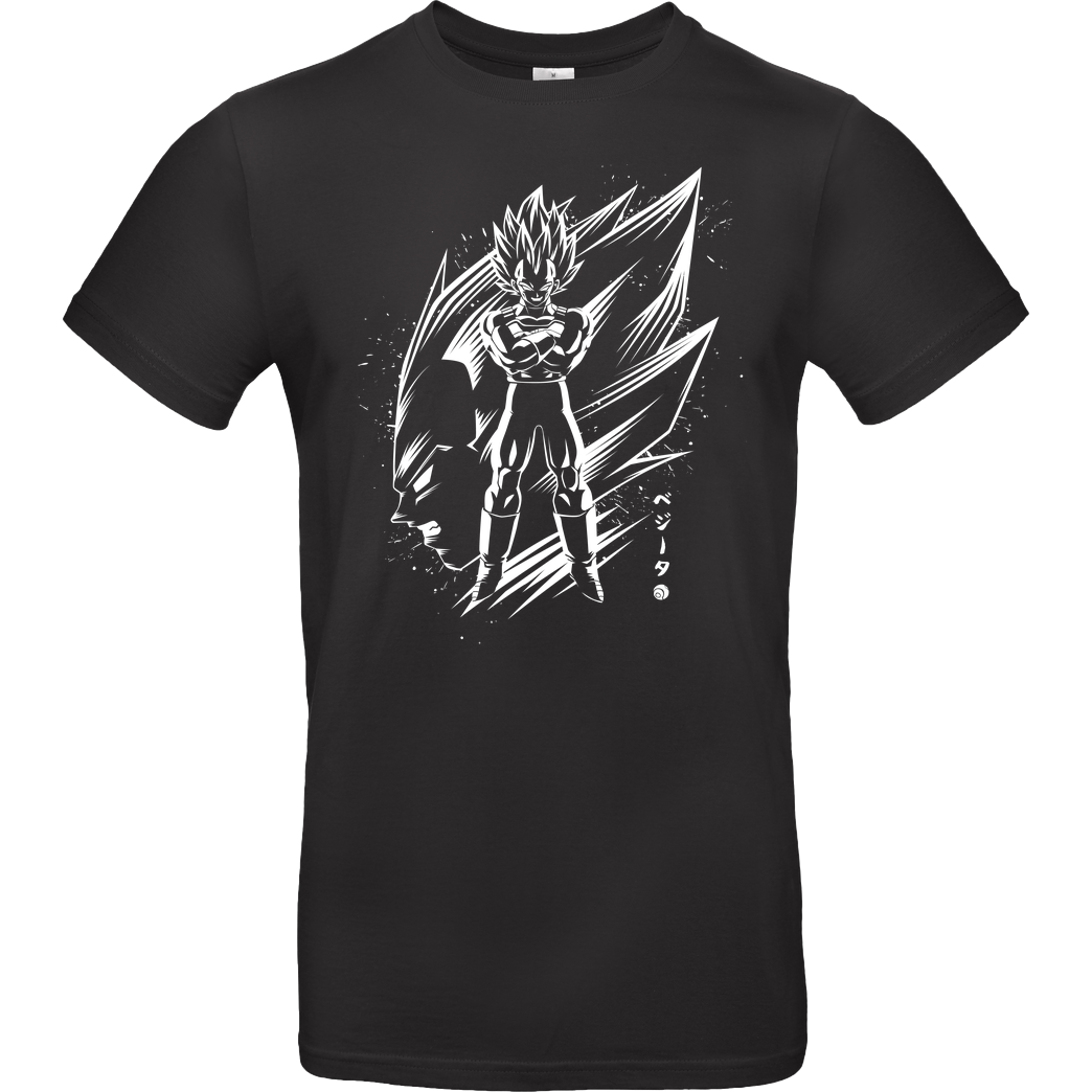 Albertocubatas Inking Prince Warrior T-Shirt B&C EXACT 190 - Black