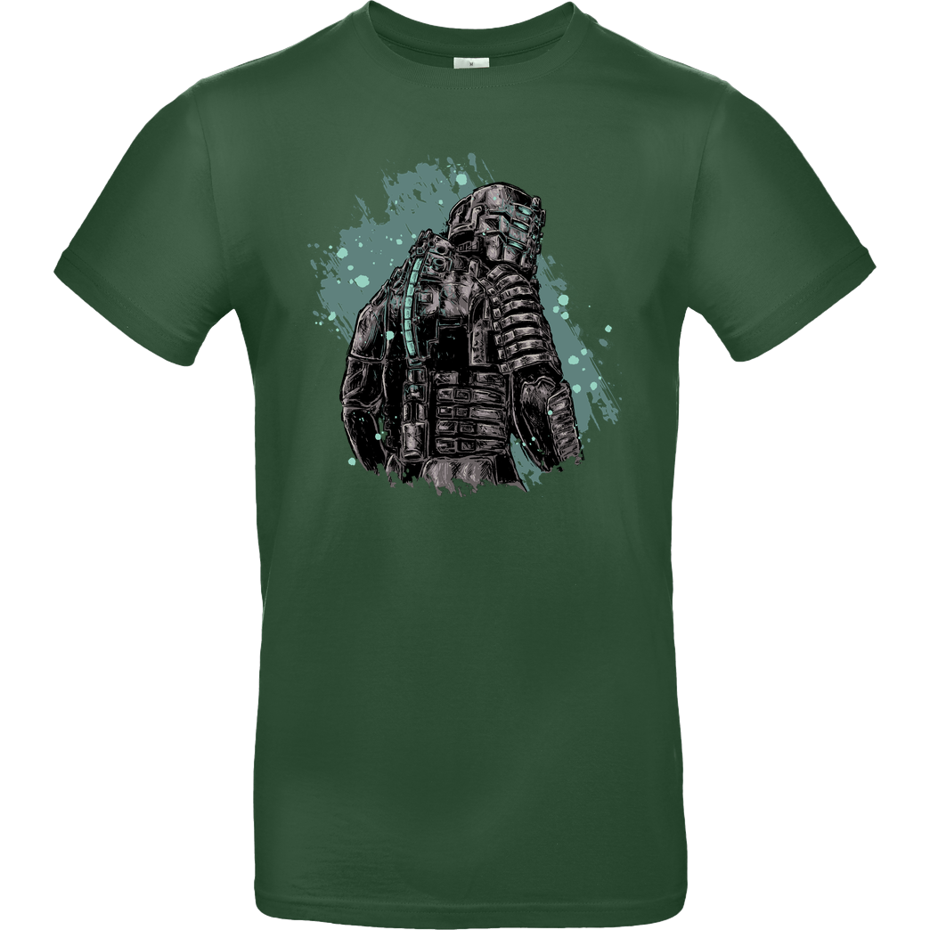 xMorfina Isaac Clarke T-Shirt B&C EXACT 190 -  Bottle Green