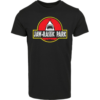 jawrassic park House Brand T-Shirt - Black